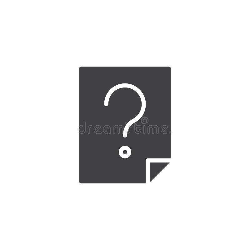 Unknown file format outline icon stock vector illustration of office