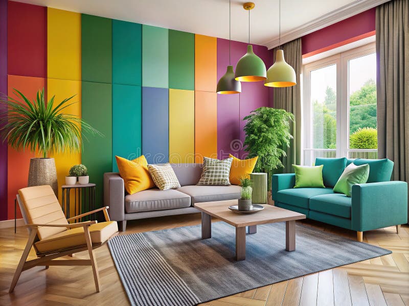 Unleash Your Inner Designer a Vibrant Color Palette for Modern Interior