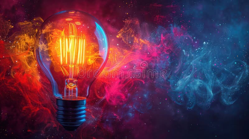Unleashing the Power of Creative Thinking: A Bold, Innovative Approach royalty free illustration
