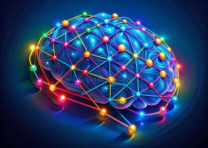 Unlocking Creative Potential An Isometric View of the Brainstorming Process and Creative Thinking royalty free illustration