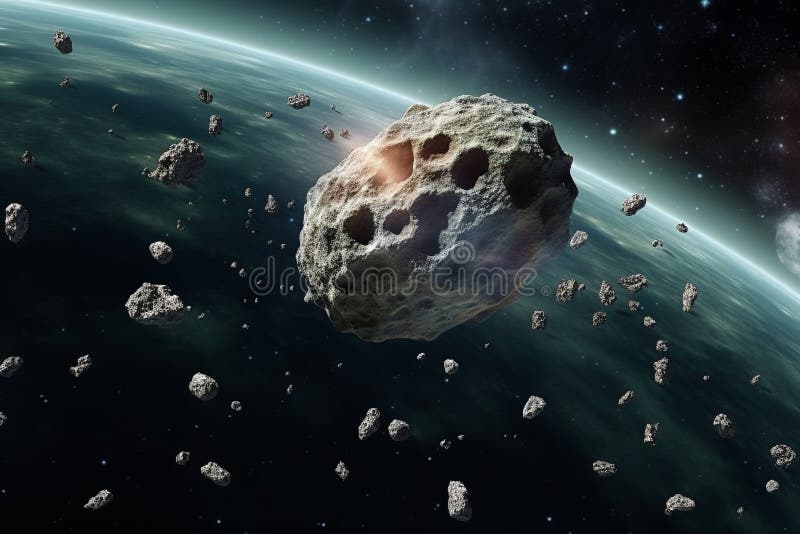 Unlocking the Universe: High-Resolution Visual Journey through Outer Space Stock Illustration 