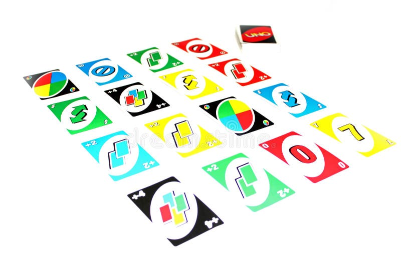 Uno Card Editorial Stock Image. Image Of Children, Kids - 30467894