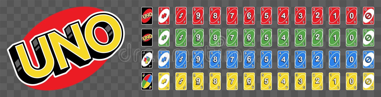 Reverse Uno PNG Isolated HD