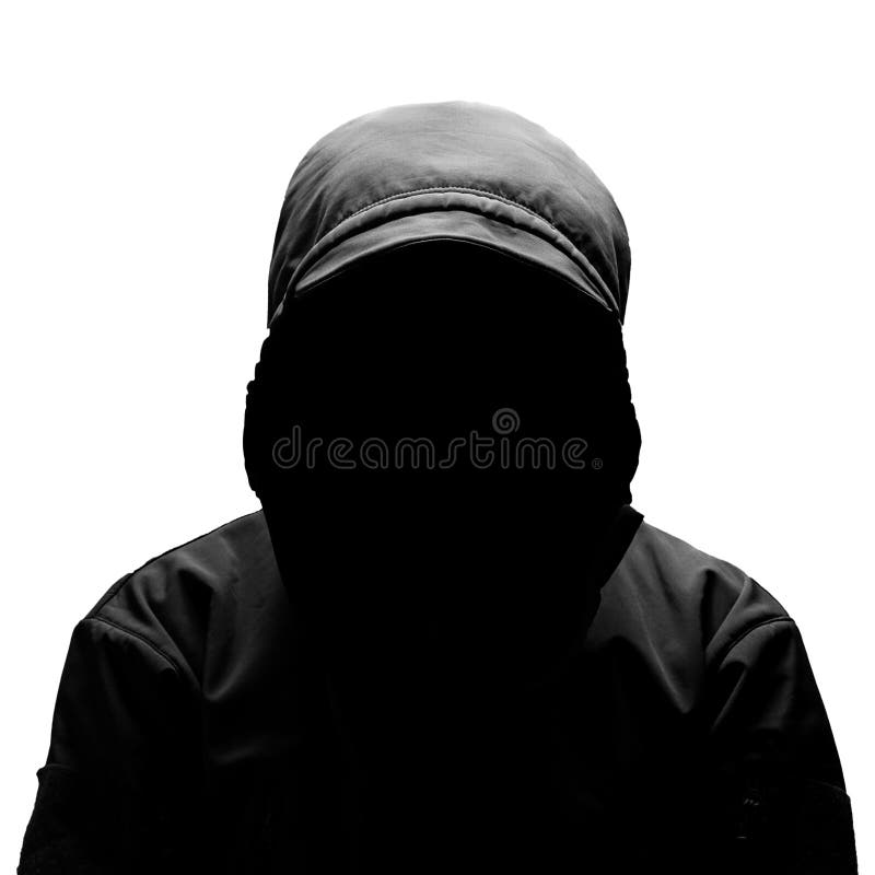 Unrecognizable osoba jest ubranym kapiszon zdjęcie stock Unrecognizable osoba jest ubranym kapiszon zdjęcie stock