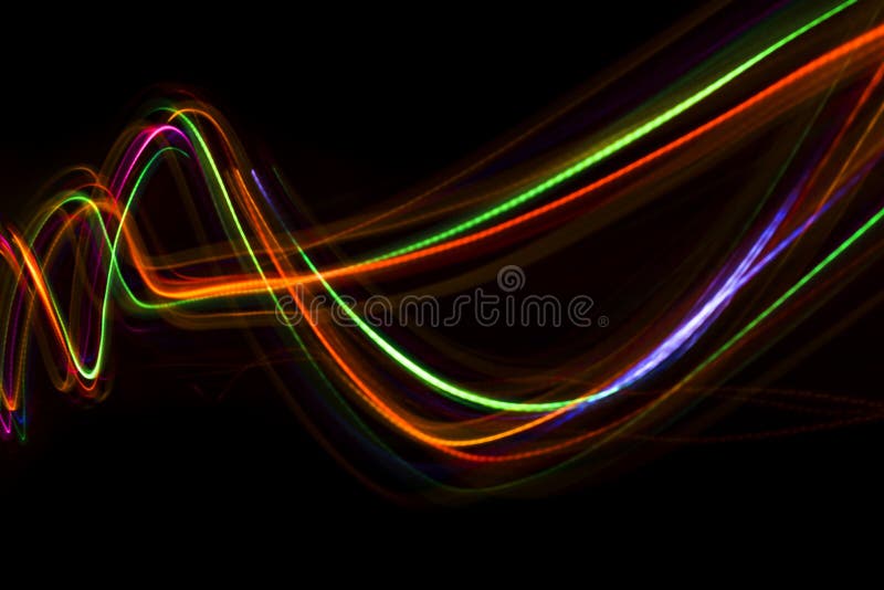 Unscharfe Abstrakte Linie Von Led Licht Stock Abbildung Illustration Von Unscharfe Licht 96755388