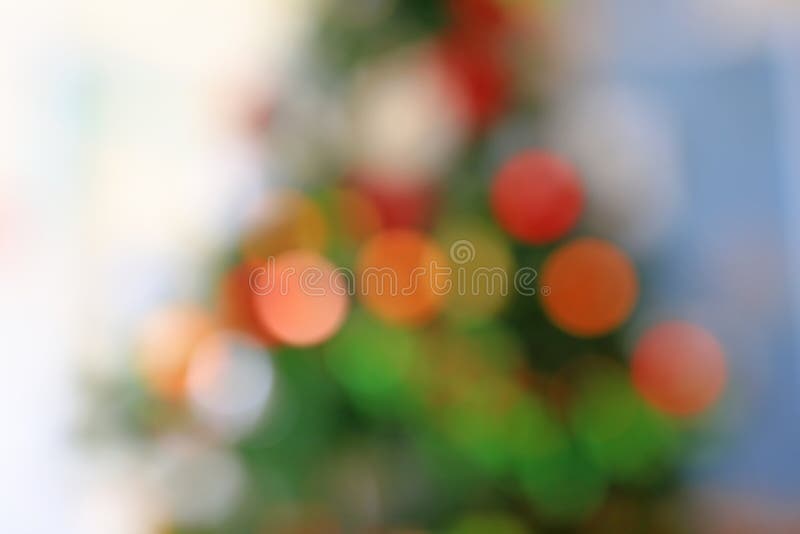 Unscharfe bunte bokeh Lichter auf Weihnachtsbaumhintergrund lizenzfreies stockfoto Unscharfe bunte bokeh Lichter auf Weihnachtsbaumhintergrund lizenzfreies stockfoto