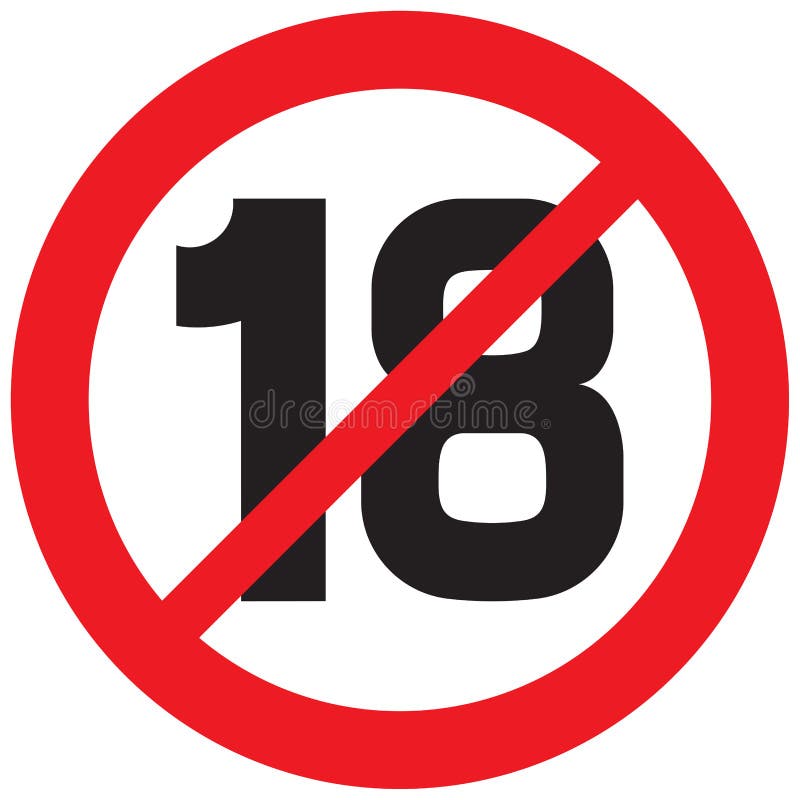 После 18 го. 18 Запрещено. Перечеркнутая 3. Перечеркнутая n. Знак 18 +.