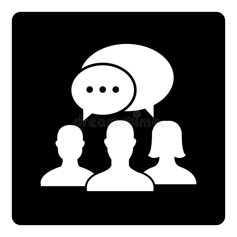 Unterhaltungsikone der Menschen lizenzfreie abbildung