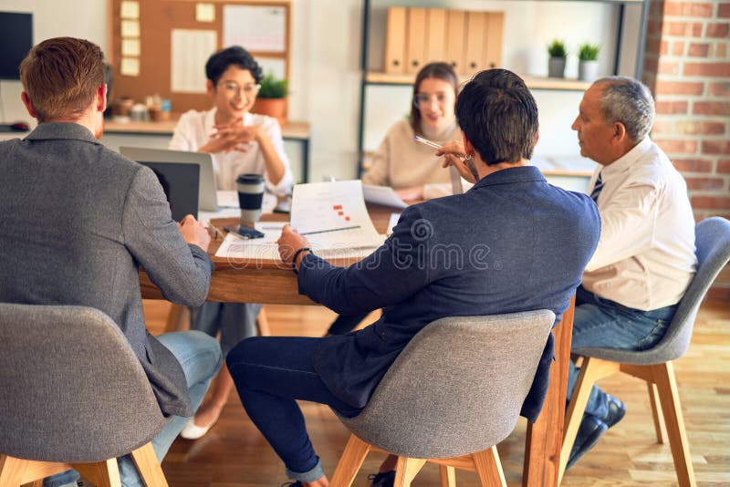 Unternehmensgruppe lizenzfreie stockfotos