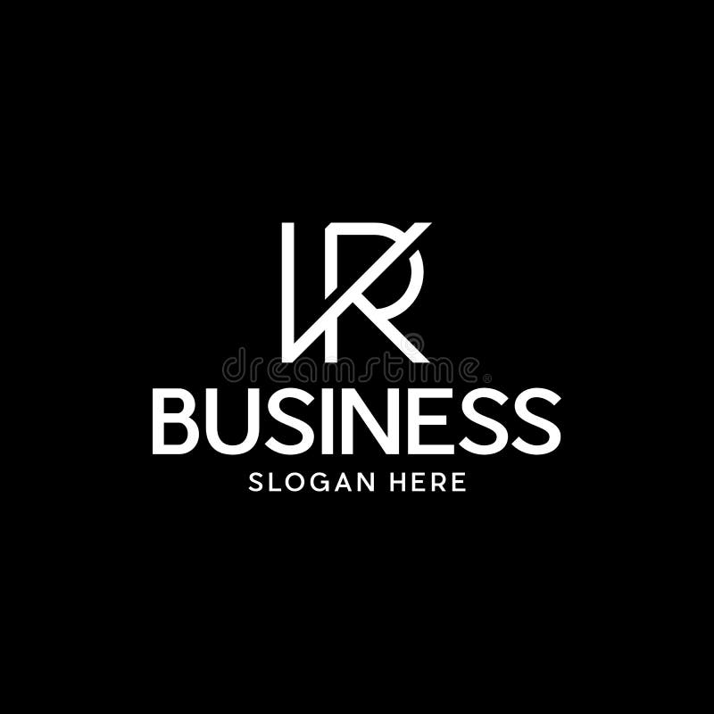 Letter KR Simplicity Modern Business Illustration Logo, clean, simple, and easy to understand. suitable for your company,. Kr logo real estate vectors