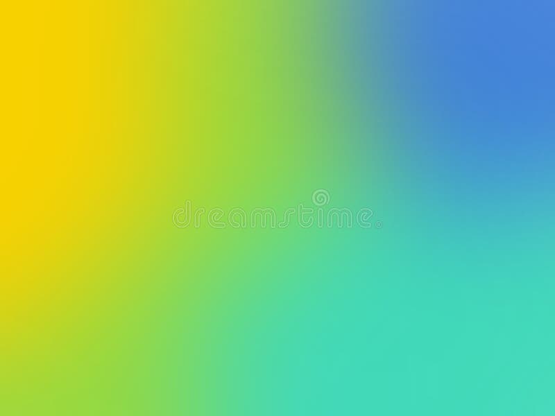 Green Blue Yellow Blur Background Stock Illustration Illustration of
