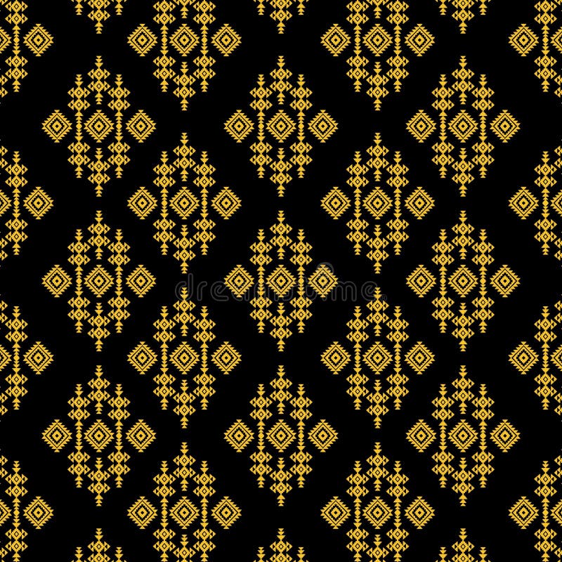 This ethnic pattern, inspired by ancient Egyptian African ethnic royalty free illustration