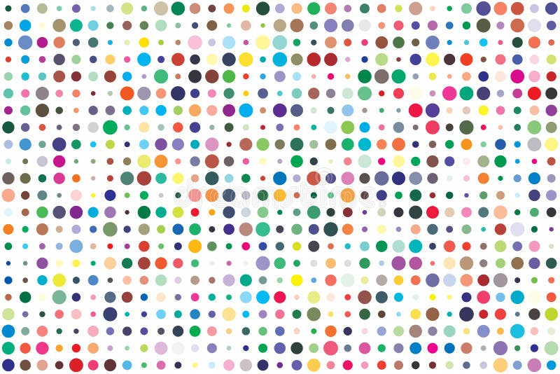 Vector color palette. 726 different colors. royalty free illustration