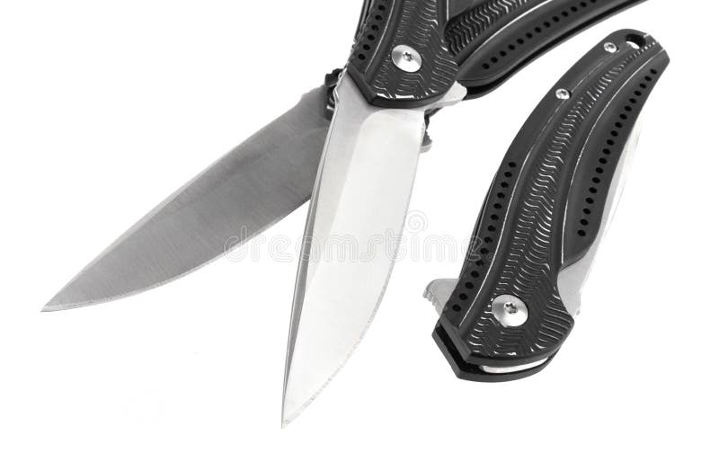 Unusual Folding Pocket Knife Stock Photo Image of equipment, danger