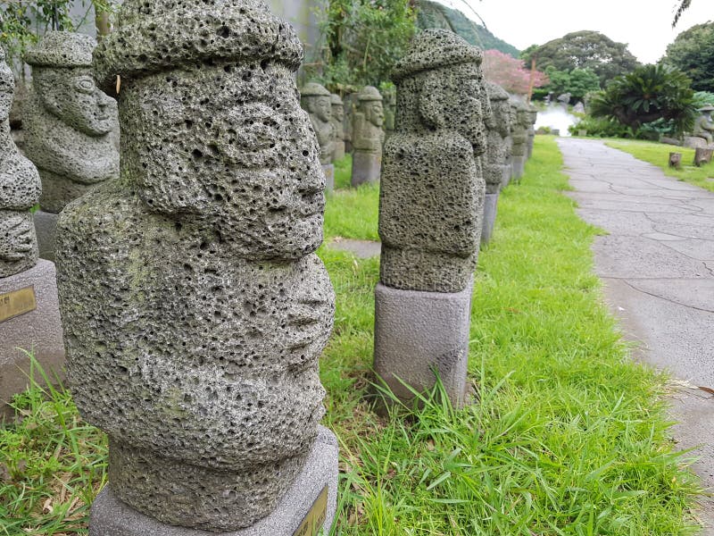 Idol from Jeju-do stock photography Idol from Jeju-do stock photography
