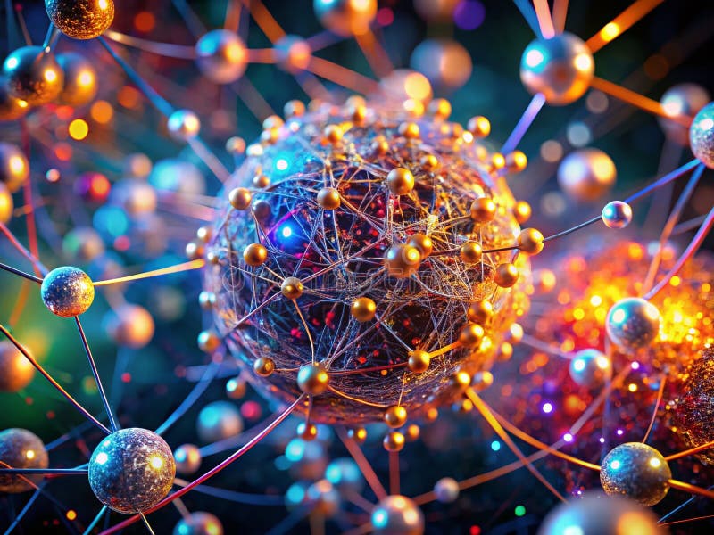 EPR paradox entangled particles illustration.