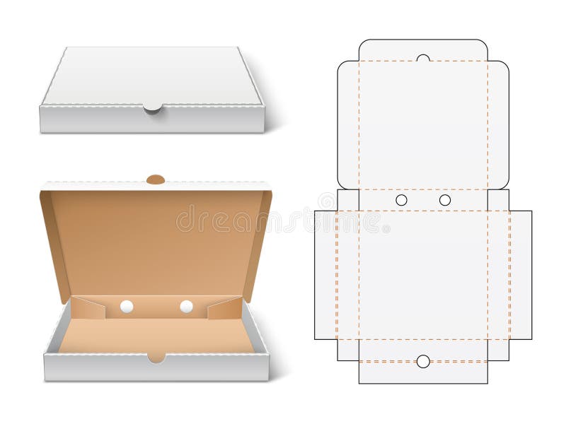 https://thumbs.dreamstime.com/b/unwrapped-pizza-box-realistic-d-white-cardboard-fast-food-packaging-mockup-open-closed-view-container-cutting-packing-scheme-229674145.jpg