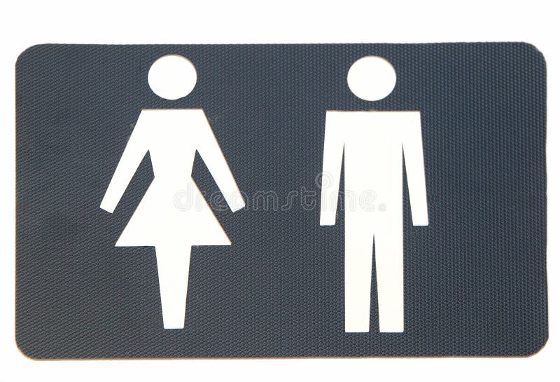 Men and woman wc sign. Men and woman wc sign