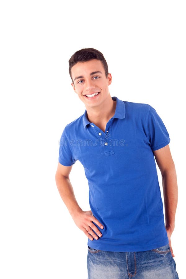 Uomo in abbigliamento casual immagini stock