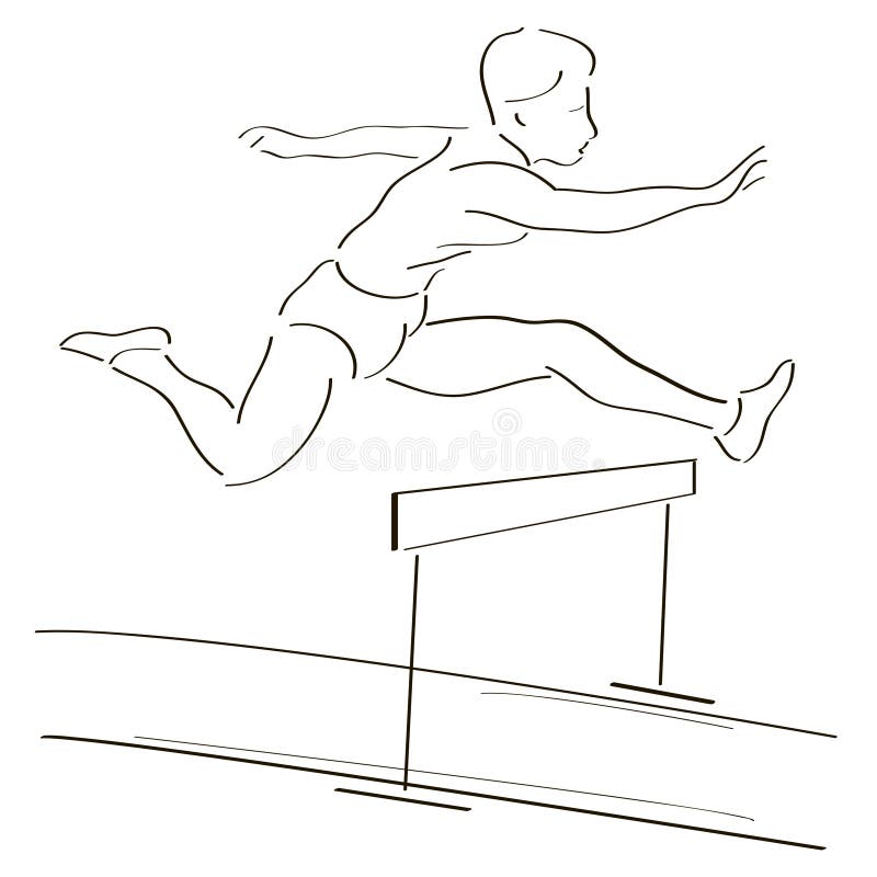 Как нарисовать прыгающего человека