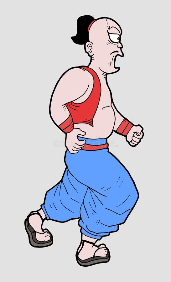 Uomo dell'Arabo della passeggiata illustrazione vettoriale Uomo dell'Arabo della passeggiata illustrazione vettoriale