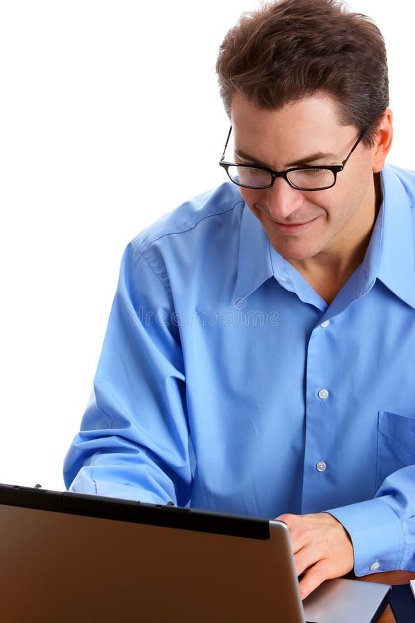 Uomo d'affari fotografie stock