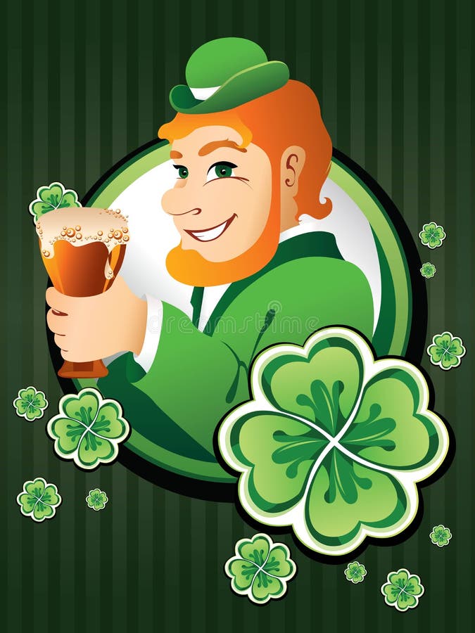 Tazza Irlandese Con Leprechaun - Ceramica Verde Design Tradizionale Irlandese