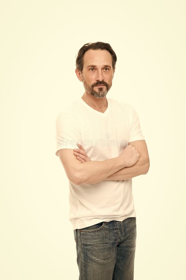 Uomo Maturo. Scopri Gli Stili Di Abbigliamento Piu Recenti. Casuale E Confortevole. Abbigliamento E Abbigliamento Di Moda. Uomo Ca Fotografia Stock Immagine di tipo maschile 203533254
