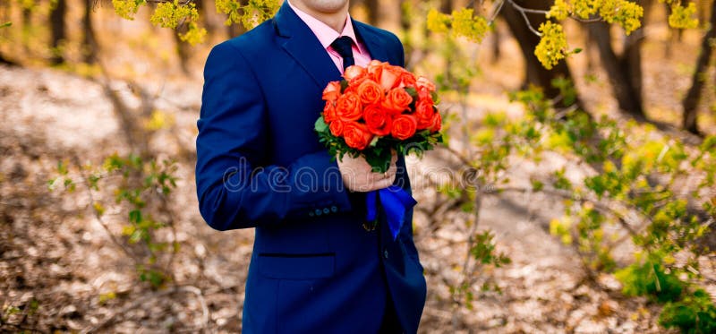 Uomo sposato immagine stock
