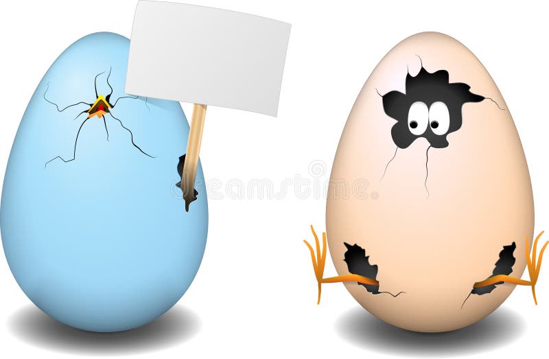 Uova di Pasqua royalty illustrazione gratis