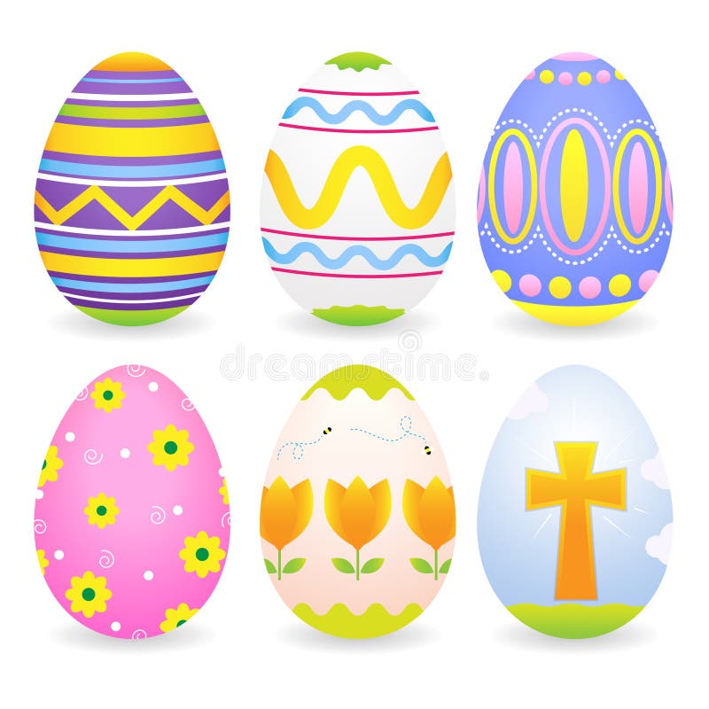 Uova di Pasqua illustrazione vettoriale