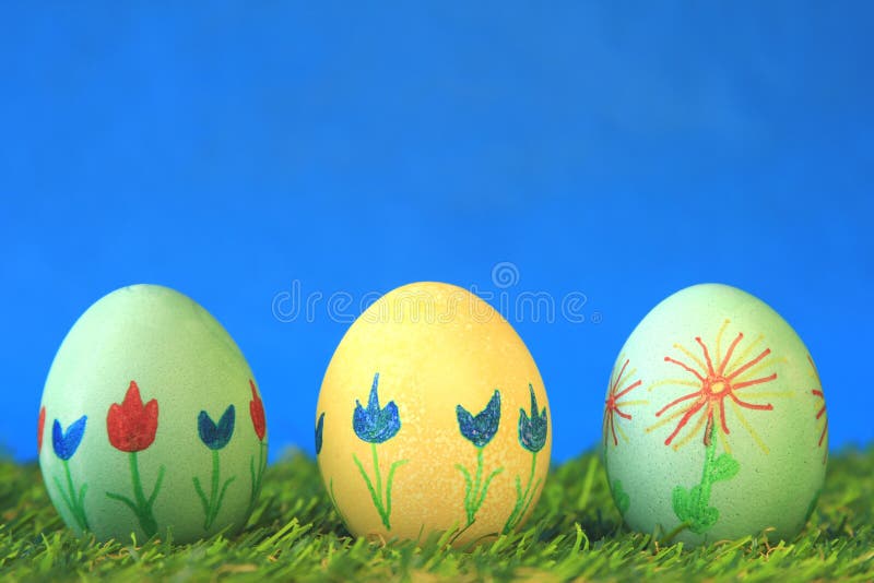 Uova di Pasqua immagine stock Uova di Pasqua immagine stock