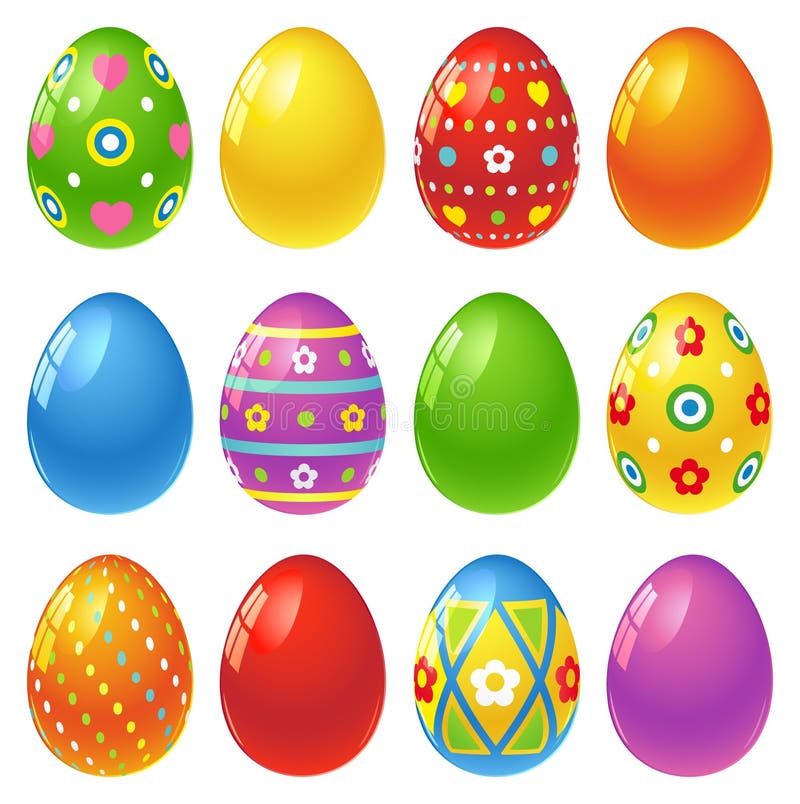 Uova di Pasqua illustrazione vettoriale