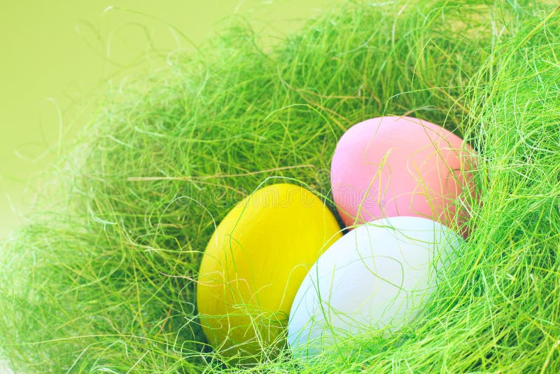 Uova di Pasqua immagini stock libere da diritti