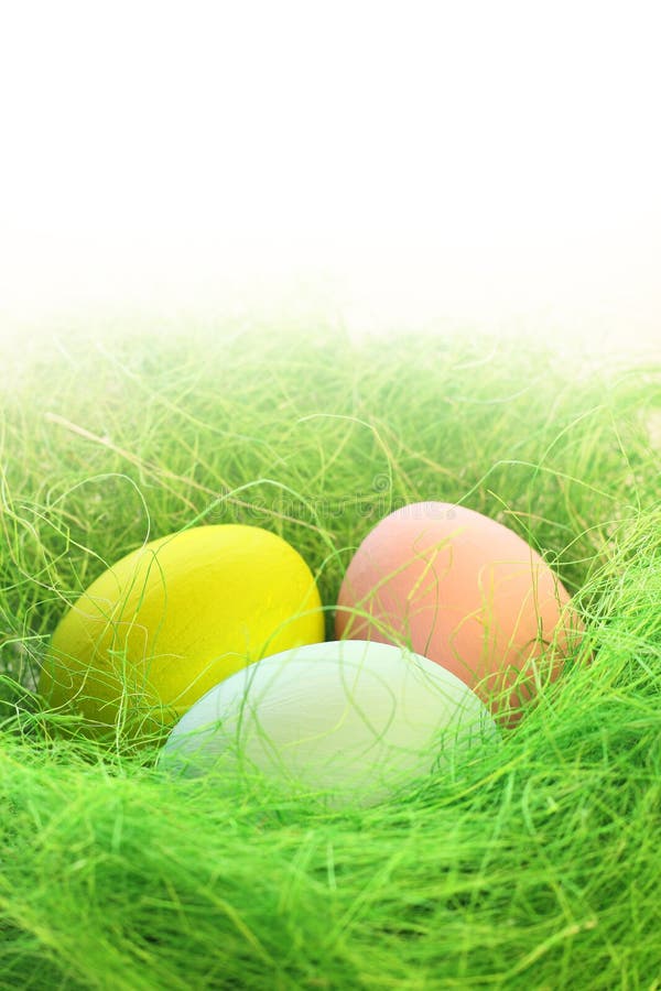 Uova di Pasqua fotografia stock