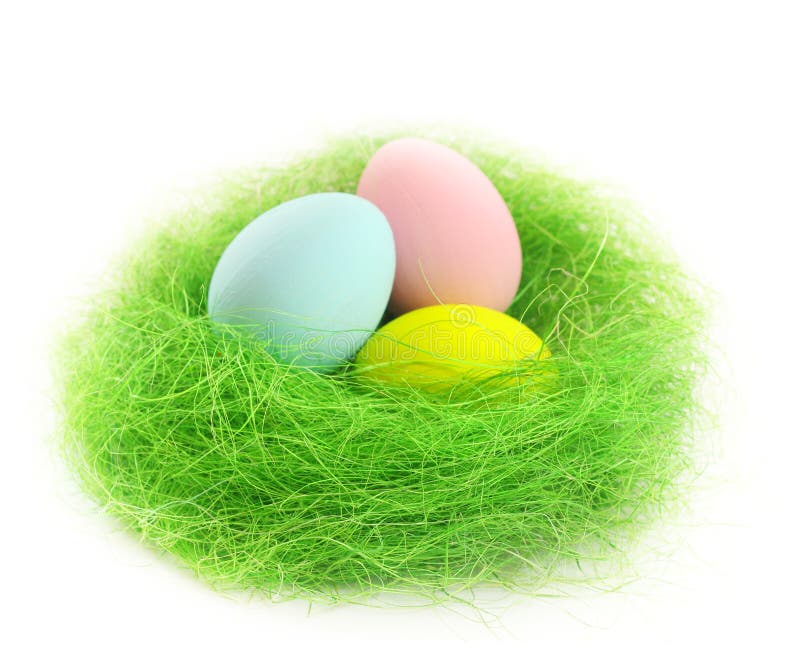 Uova di Pasqua fotografia stock libera da diritti