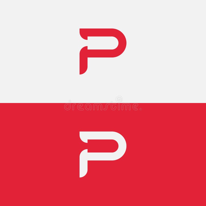 UP, PU, P, Abstract initial monogram letter alphabet logo design. modern logo vector pd initial letter stock illustration