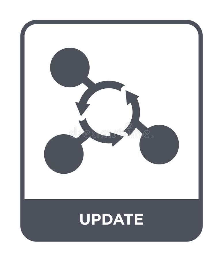 Update Icon in Trendy Design Style. Update Icon Isolated on White Background. Update Vector Icon