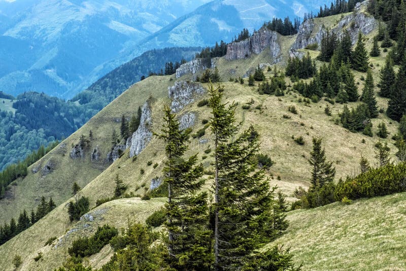 Úplazy od Salatína, Nízke Tatry, Slovensko