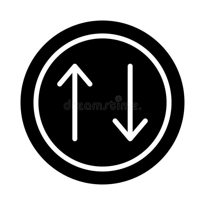 Download Upload Download Glyph Flat Vector Icon Stock Vector - Illustration of cloud, download: 143931679