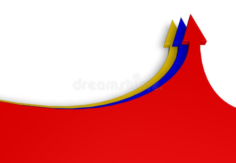 Upp 库存例证. 插画 包括有 计划, 销售额, 