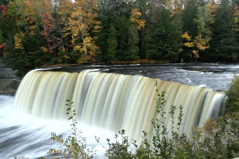 Upper Tahquamenon water falls