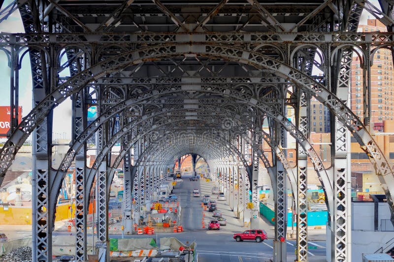 Upper West Side Train Tracks NYC Stock Photo Image of tracks