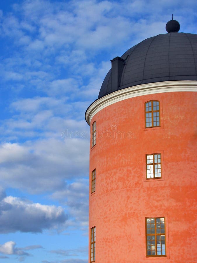 Uppsala Royal Palace stock image. Image of facade, swedish 17298303