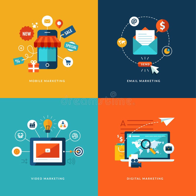 Uppsättning av plana symboler för designbegrepp för rengöringsduk- och mobiltelefonservice och apps royaltyfri illustrationer Uppsättning av plana symboler för designbegrepp för rengöringsduk- och mobiltelefonservice och apps royaltyfri illustrationer