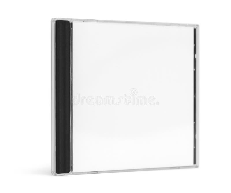 Blank cd case isolated stock image. Image of black, empty 11983767