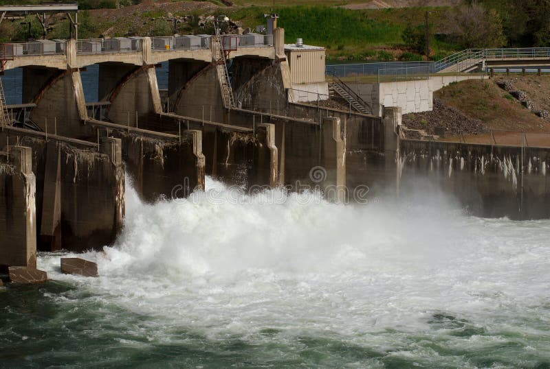 Upriver Dam, Spokane, Washington Stock Image Image of washington