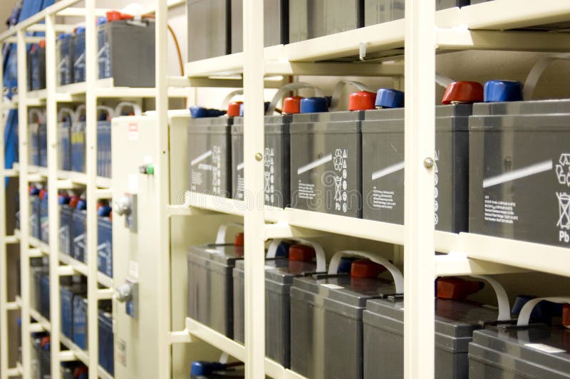 UPS Batteries stock photo. Image of switch, string, supply 1257854