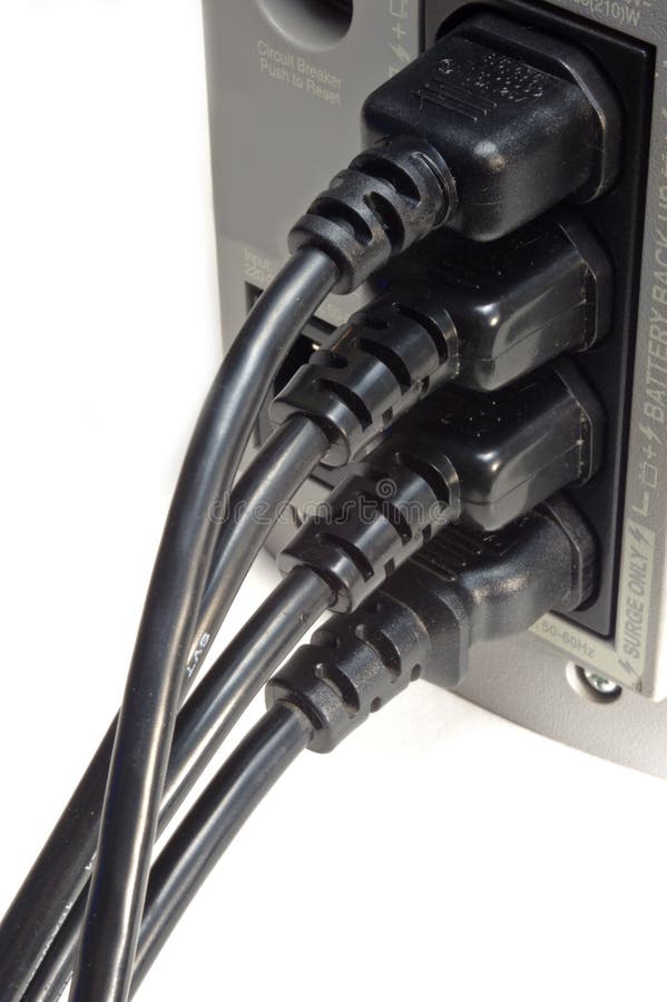 UPS Wired stock image