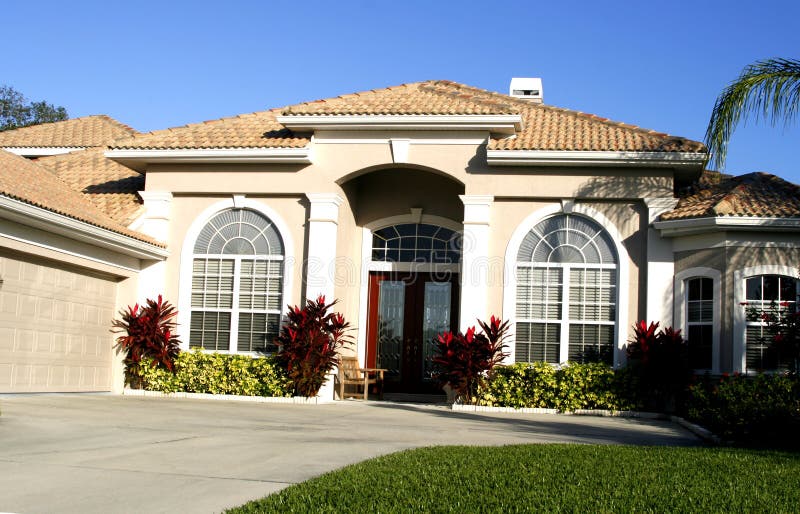 Upscale home in tropics